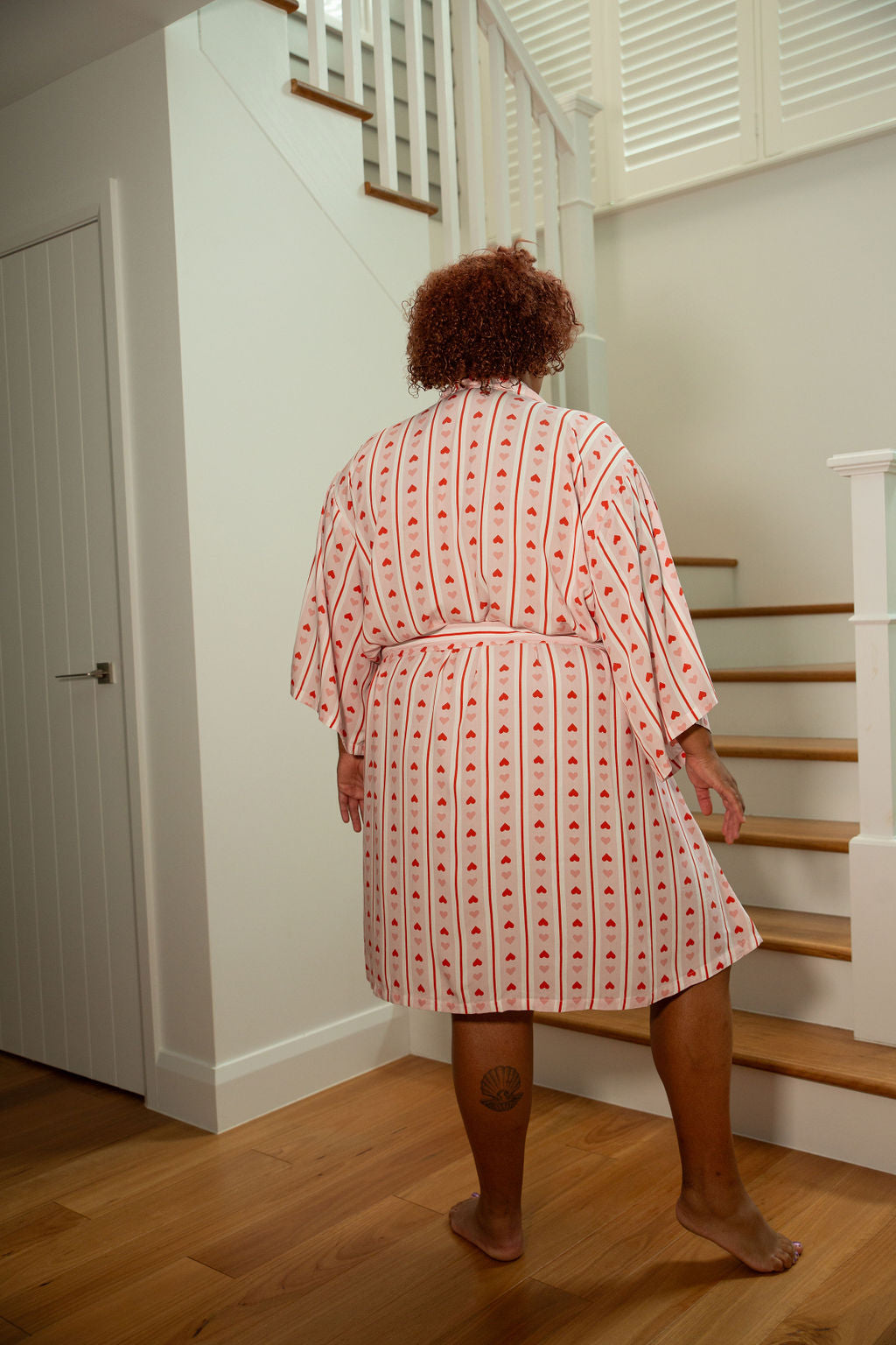 Sweetheart Short Robe (in stock in VIC)